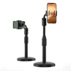 Suporte celular Regulável de mesa para Facebook Live Streaming Video Youtube Base Sólida é boa?