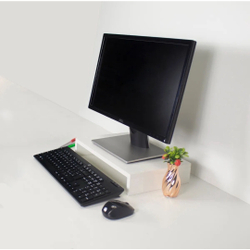 Suporte Base p/ Monitor/computador em mdf 60x10x25 Branco é ruim? Suporte Base p/ Monitor/computador em mdf 60x10x25 Branco é boa?