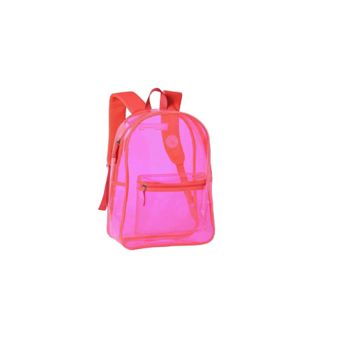 neon transparent bolsa