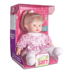 Boneca Nenem Menina Coleção Hair Soft Super Macia Milk Toys é boa?