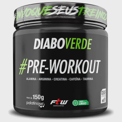 Diabo verde pré-workout 150 G - ftw (limao) é boa?