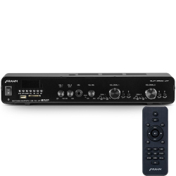 Amplificador Receiver Frahm Slim 2500 app G3 160W Bluetooth sd USB Bivolt - 31941 Menor preço em Amplificador Receiver Frahm Slim 2500 app G3 160W Bluetooth sd USB Bivolt - 31941