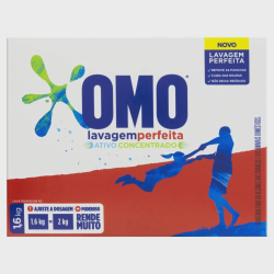 Sabão em Pó (Lava Roupas) omo Lavagem Perfeita 1,6 Kg é boa?