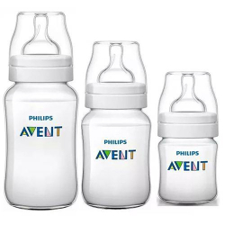 Kit 3 Mamadeiras Classic 125 260 e 330ml Anticolica - Avent é ruim? Kit 3 Mamadeiras Classic 125 260 e 330ml Anticolica - Avent é boa?