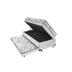 Cama Box Baú Solteiro Conjugado com Cama Auxiliar Bicama 3 em 1 - Branco é boa?