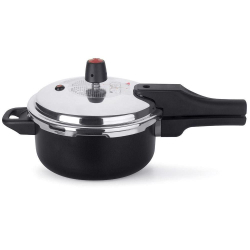 Panela de Pressao Multiflon Antiaderente 3 litros 20cm Preta Menor preço em Panela de Pressao Multiflon Antiaderente 3 litros 20cm Preta