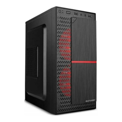 Gabinete Gamer Mid Tower sem Fonte com Cooler Led Vermelho é boa?
