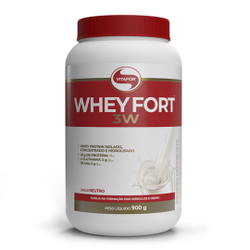 Whey Fort 900g Vitafor Proteina Isolado/concentrado Original é boa?