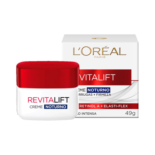 Creme Antirrugas + Firmeza L'oréal Revitalift Noturno 49g No Shoptime