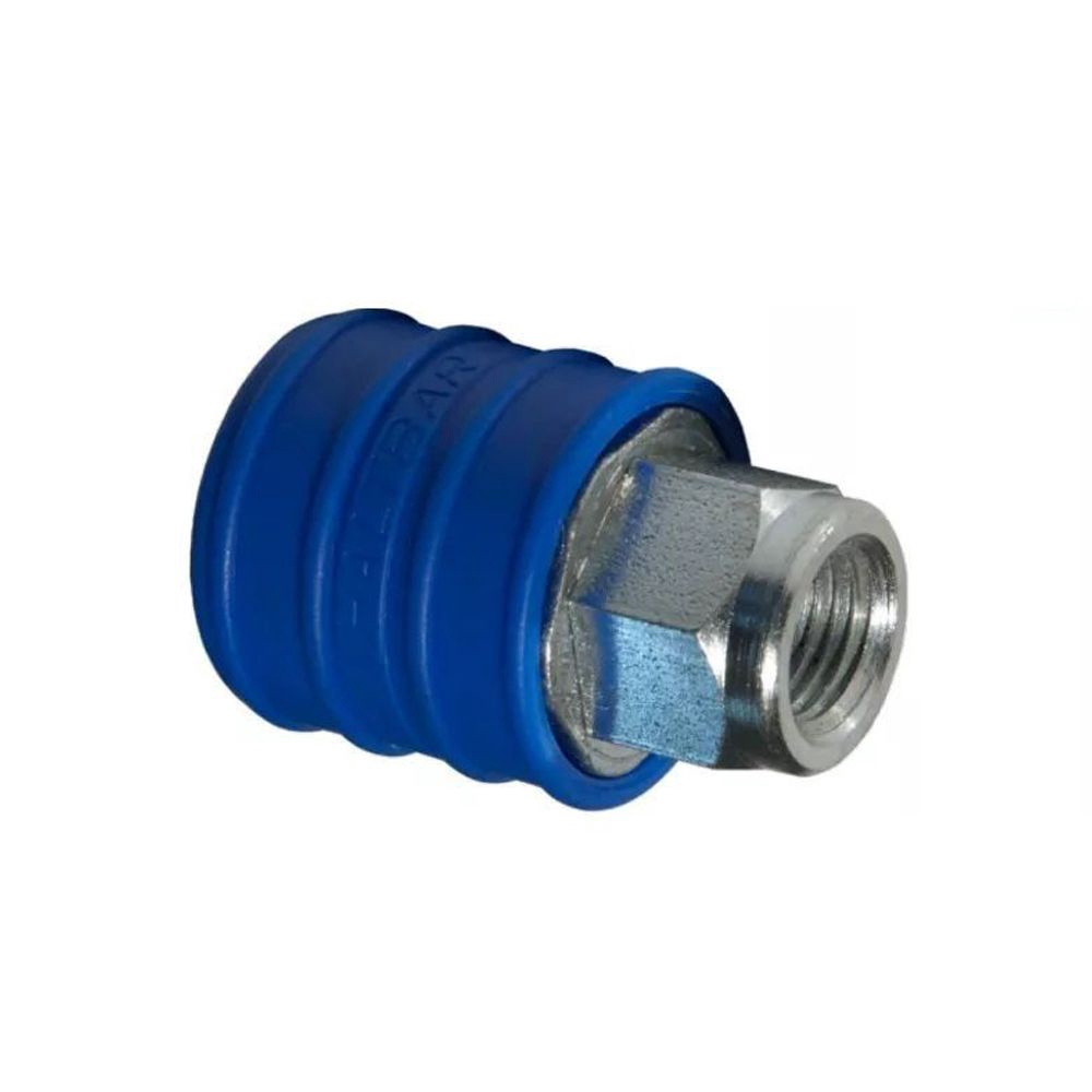 Engate Rápido De Ar Pneumatico Compressor 1/4 Pol. Fêmea Haltbar Azul ...