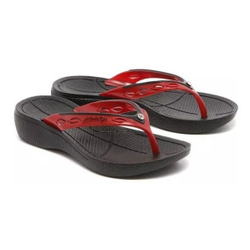 Chinelo Feminino Alcalay Salto Anabela Esporão Ortopédico é boa?