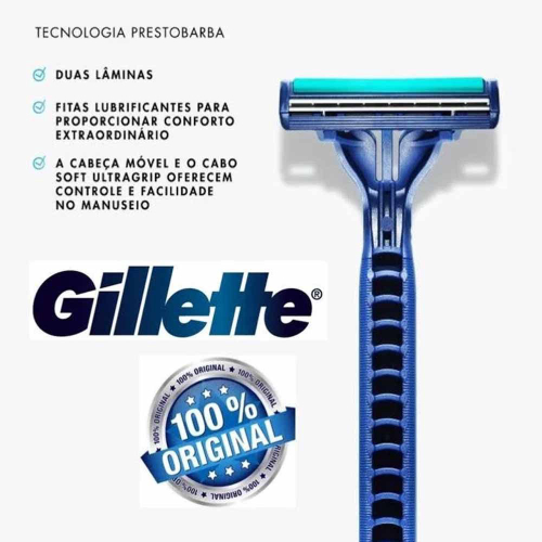 Aparelho De Barbear Prestobarba Ultragrip 2und - Gillette No Shoptime