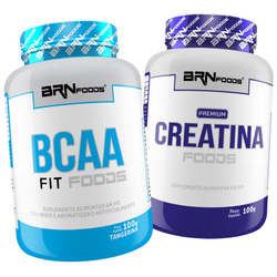 Combo Bcaa 100g + Creatina 100g - Brn Foods é boa?