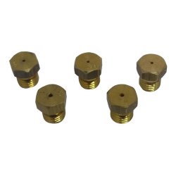Kit 5 Bico Injetor Para Gas Glp Fogão Fischer Tripla Chama Menor preço em Kit 5 Bico Injetor Para Gas Glp Fogão Fischer Tripla Chama
