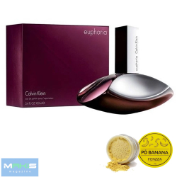 Perfume Euphoria Eau de Parfum Feminino 100ml Calvin Klein Com Pó Finalizador Banana Facial Fenzza 15g é boa?