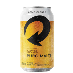 Cerveja Skol Puro Malte Lata 350ml é boa?