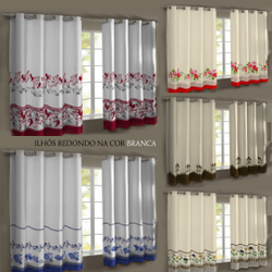 Cortina Para Janela de Cozinha 2,20x1,30 Estampada Mimo é boa?
