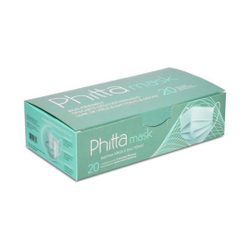 Máscara Phitta Mask Descartável 12hrs de proteção tripla 60 Unidades (3 Caixas) é boa?