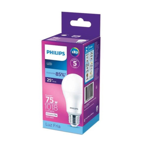 LAMPADA LED 10 W BIVOLT BRANCA, FORMATO TRADICIONAL (BASE E27) LAMPADA LED 10 W BIVOLT BRANCA, FORMATO TRADICIONAL (BASE E27)