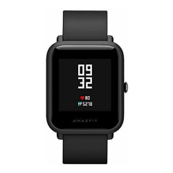Menor preço em Smartwatch Amazfit Basic Bip 1.28 Pulseira Onyx Black A1608