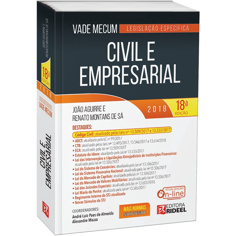 Vade Mecum Civil E Empresarial - Legislacao Especifica No Shoptime