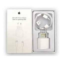 Carregador Completo iphone apple 5, 6, 7, 8, x, 12 /11 Fonte 20w usb-c + Cabo lightning conexao original nova type C com é boa?