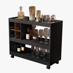 Aparador Bar 4050 Jb Bechara Preto/Caramelo Sala de Jantar é boa?