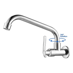 Torneira de Cozinha parede com arejador 1/4 Metal Via Flix é boa?