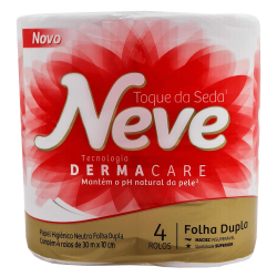 Papel higiênico Folha Dupla Neve Fardo com 64 Rolos é boa?
