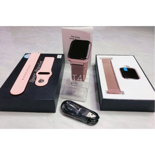 relogio smartwatch rose gold