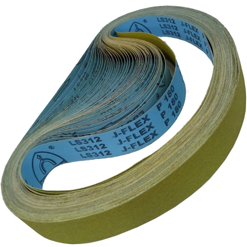Lixa de cinta 1500X50MM J flex flexível LS312 klingspor para acabamento