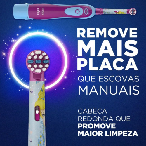 Refil Para Escova Elétrica Disney Princess Oral-B 2 Unidades No Shoptime