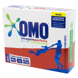 Sabão em Pó 800g Omo Lavagem Perfeita Menor preço em Sabão em Pó 800g Omo Lavagem Perfeita