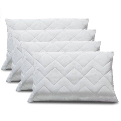 Kit 4 Protetor de Travesseiro Impermeável em Matelassê 100% Algodão 50x70cm - bf Colchões é ruim? Kit 4 Protetor de Travesseiro Impermeável em Matelassê 100% Algodão 50x70cm - bf Colchões é boa?