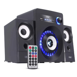 Mini system caixa de som Bluetooth USB sd LED fm 16W é boa?
