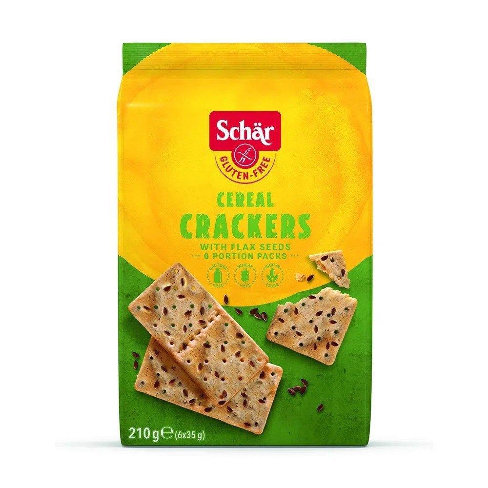 Biscoito Crackers Multigrãos Sem Glúten/Lactose 210g - Dr Schar No Shoptime