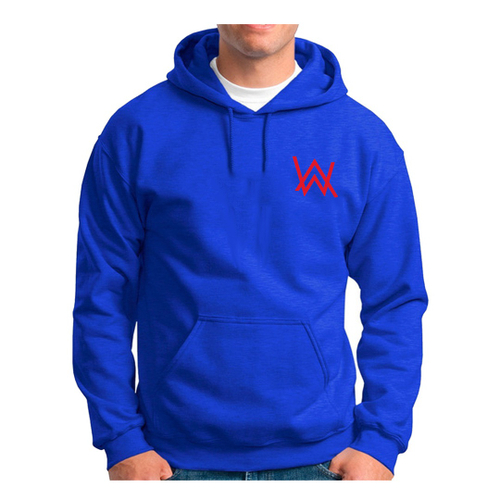 alan walker zipper moletom com capuz