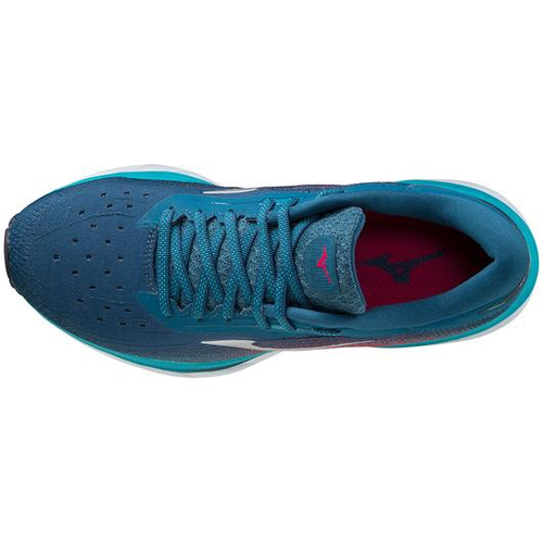 T nis mizuno wave sky 5 feminino azul no shoptime