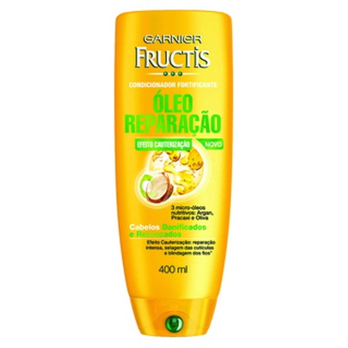 Condicionador fructis reparacao 3 oleos 400ml no shoptime