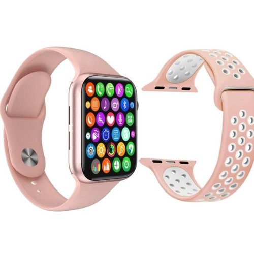 relogio celular rosa