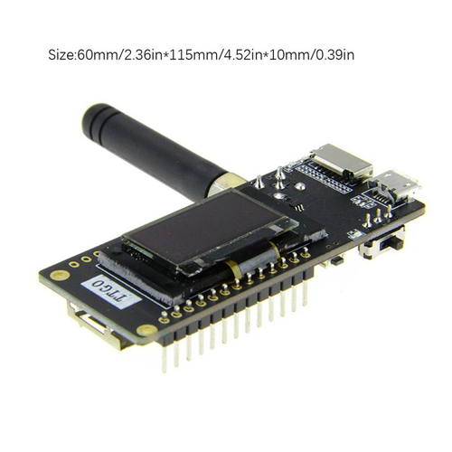 Ttgo lora32 v2 1 1 6 1 placa de desenvolvimento de m dulo sem fio wifi
