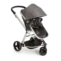 Carrinho de Bebê Tessy Moisés Cinza 1045CZ Galzerano 3 rodas é boa?