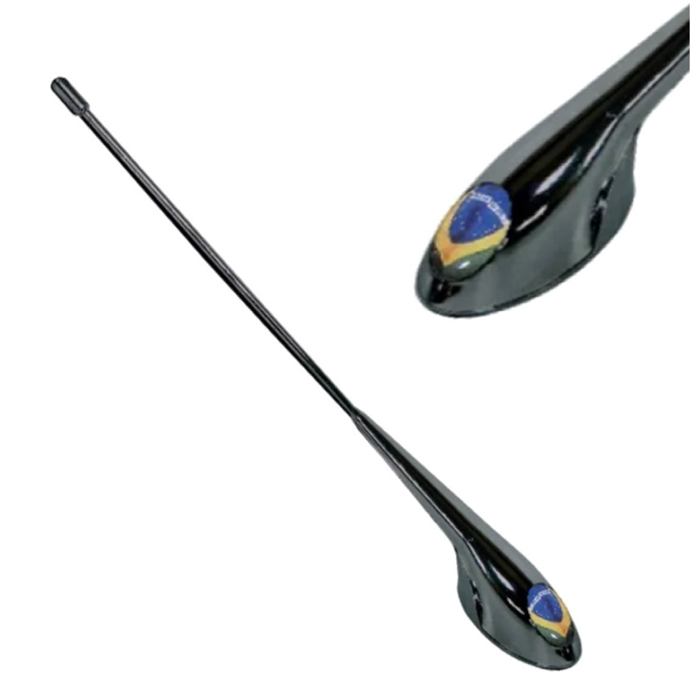 Antena decorativa não funciona am fm brasil 340mm Preta Swift BMW i3 2005 2015 no Shoptime
