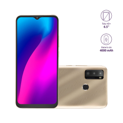 Smartphone Multilaser G Max 2 Dourado Octa Core Memória 64 gb + 2 gb ram 4G Tela 6,5 Câmera Tripla + 5 mp Para Selfies P9157 é boa?