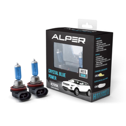 Par Lâmpada Crystal Blue Super Branca Alper H11 4200k 55W Farol Baixo Neblina é boa?