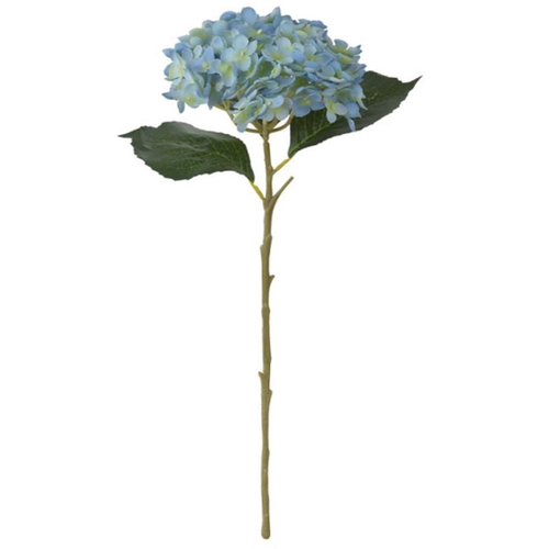 Haste Flor Hortensia Azul 50Cm (Florarte) no Shoptime