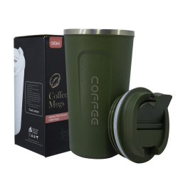 Copo Térmico Parede Dupla Em Aço Inox Coffee Verde 510ml é boa?