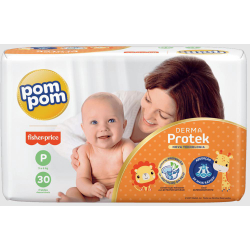 Fralda Pompom Derma Protek Jumbo P Com 30 Unidades é boa?