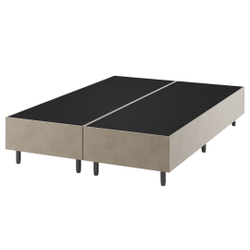 Base De Cama Box Queen Ocean 158x198 Bege - Viero Móveis é boa?