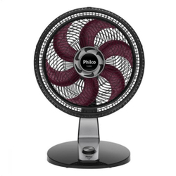 Ventilador Philco PVT400 6 Pás Bordô 3 Velocidades 127V Menor preço em Ventilador Philco PVT400 6 Pás Bordô 3 Velocidades 127V